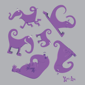 Baby onesie - Kiri and Lou | Lot's of Lou's! Design