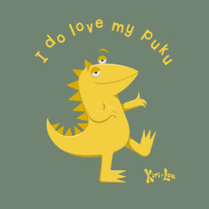 Baby onesie - Kiri and Lou | I Do Love My Puku! Design