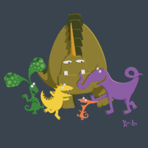 Kids T shirt - Kiri and Lou | Let's Dance! Design