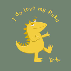 Kids T shirt - Kiri and Lou | I Do Love My Puku! Design