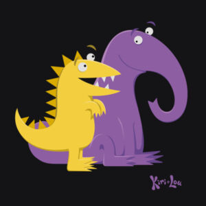 Mens Hoodie - Kiri and Lou Design