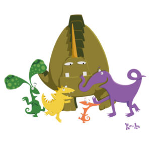 Pillowcase - Kiri and Lou | Let's Dance! Design