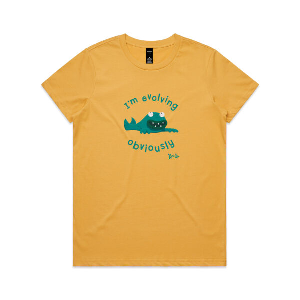 Womens T shirt - Kiri and Lou | Ichtheo Evolving Thumbnail